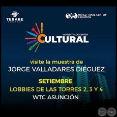 Muestra de Jorge Valladares - Desde el 1 al 30 de Septiembre 2018
